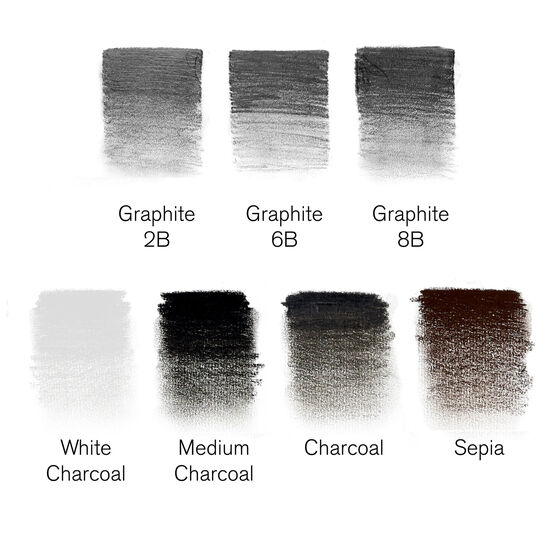 John Singer Sargent sketching set swatches